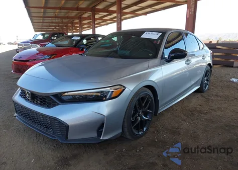 2025 Honda Civic Sport из США, поврежденный, VIN 2HGFE2F5XSH555726